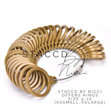 Load image into Gallery viewer, RING SIZER SET