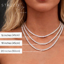 Load image into Gallery viewer, LOIS 4mm TENNIS NECKLACE
